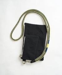 'KUMIHIMO'Strap Double Pouch E
