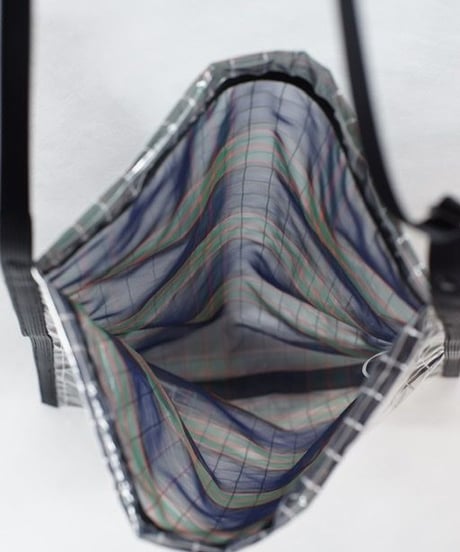 PVC Tote Check (GREEN×RED)