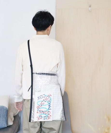 PVC Tote Check (GREEN×RED)