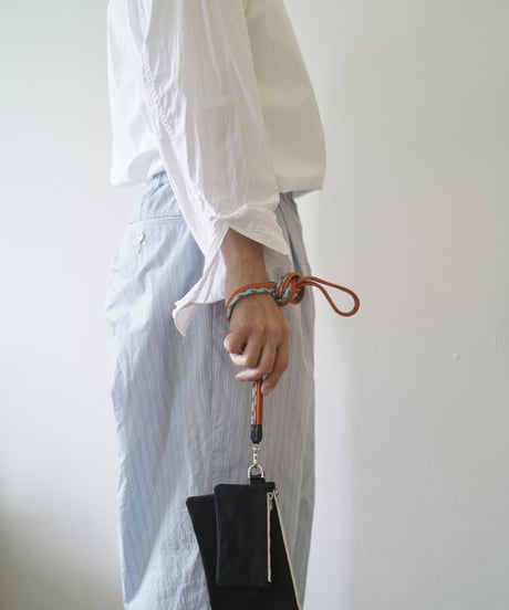 'KUMIHIMO'Strap Double Pouch F