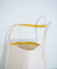 Color Tape Canvas Tote (黄)