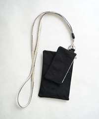 'KUMIHIMO'Strap Double Pouch F
