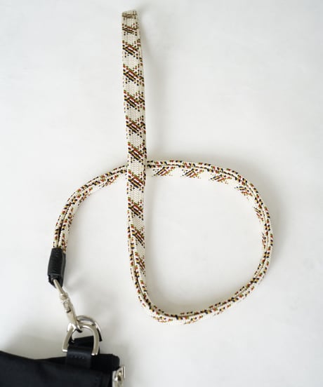 'KUMIHIMO'Strap Double Pouch H