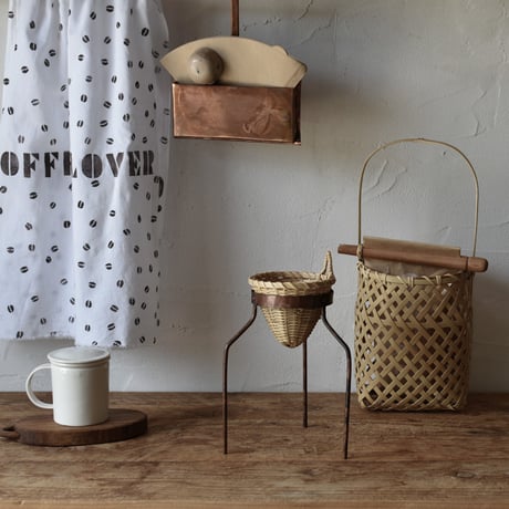 アケモドロ　型染め手ぬぐい　COFFEE LOVER