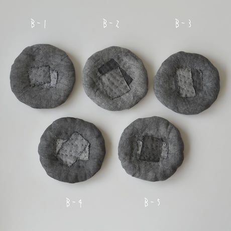糸so. 　継布まる敷き　べんがら染め Ｂ