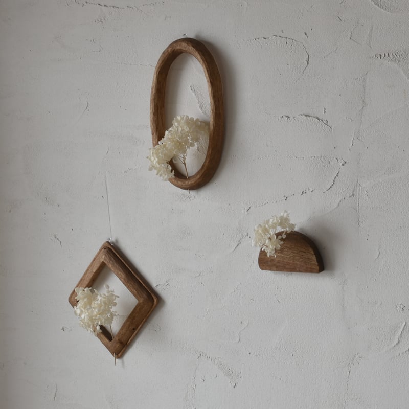 木彫りの壁掛け だえん | ハモニ