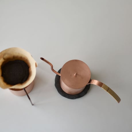 銅の DRIP POT　送料無料　秋頃再入荷予定