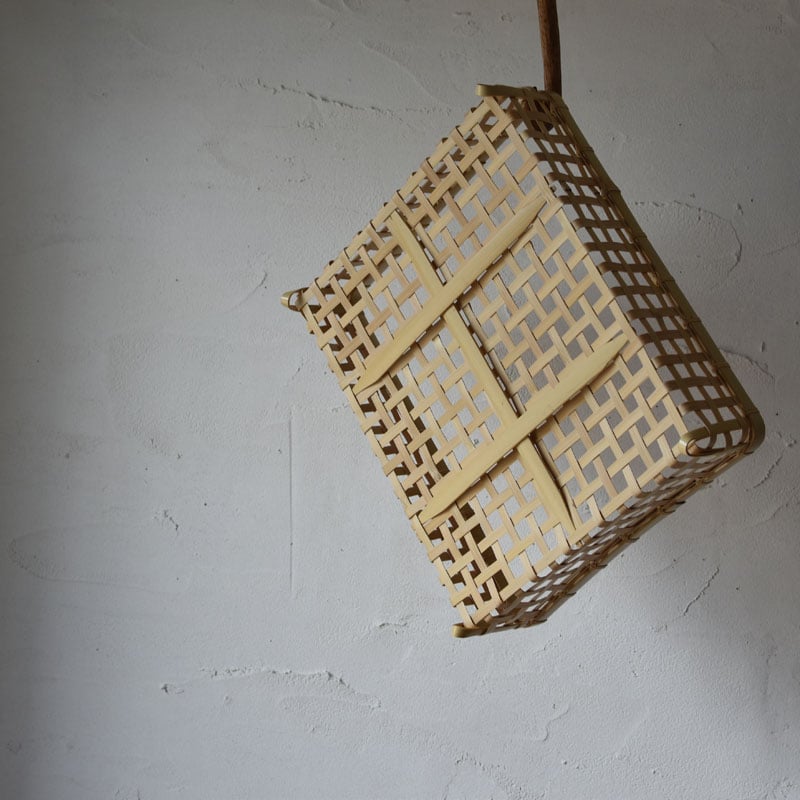 竹製 四角形 編み込み 竹製 四角形 編み込み