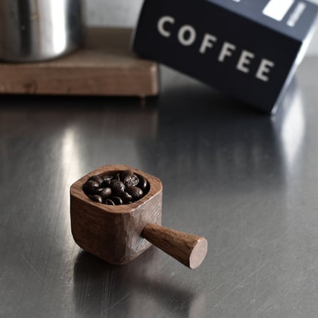 木彫りのコーヒースプーン