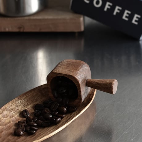 木彫りのコーヒースプーン