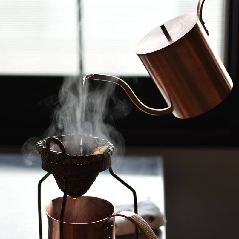 銅の DRIP POT 送料無料 | ハモニ