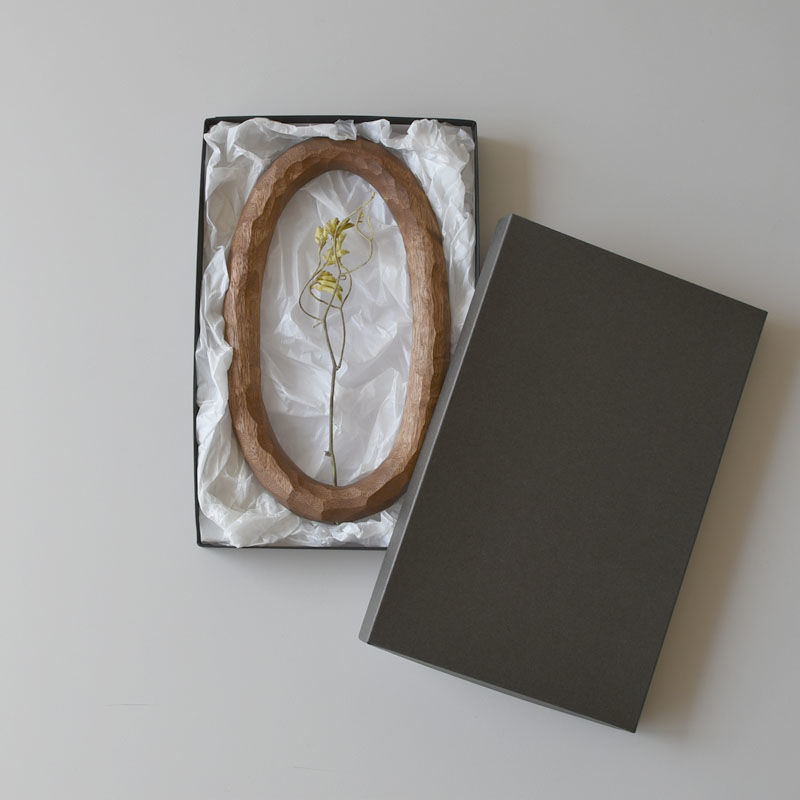 木彫りの壁掛け だえん | ハモニ