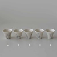 マイケル・ケリー　安南手　幾何学　茶杯