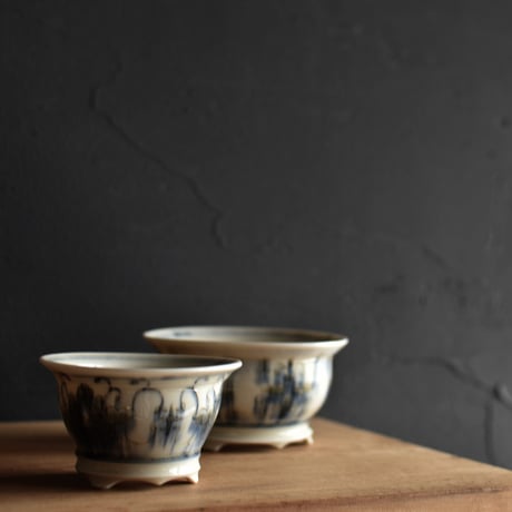 Michael Kelley　盆栽鉢　大・小