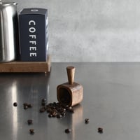 木彫りのコーヒースプーン