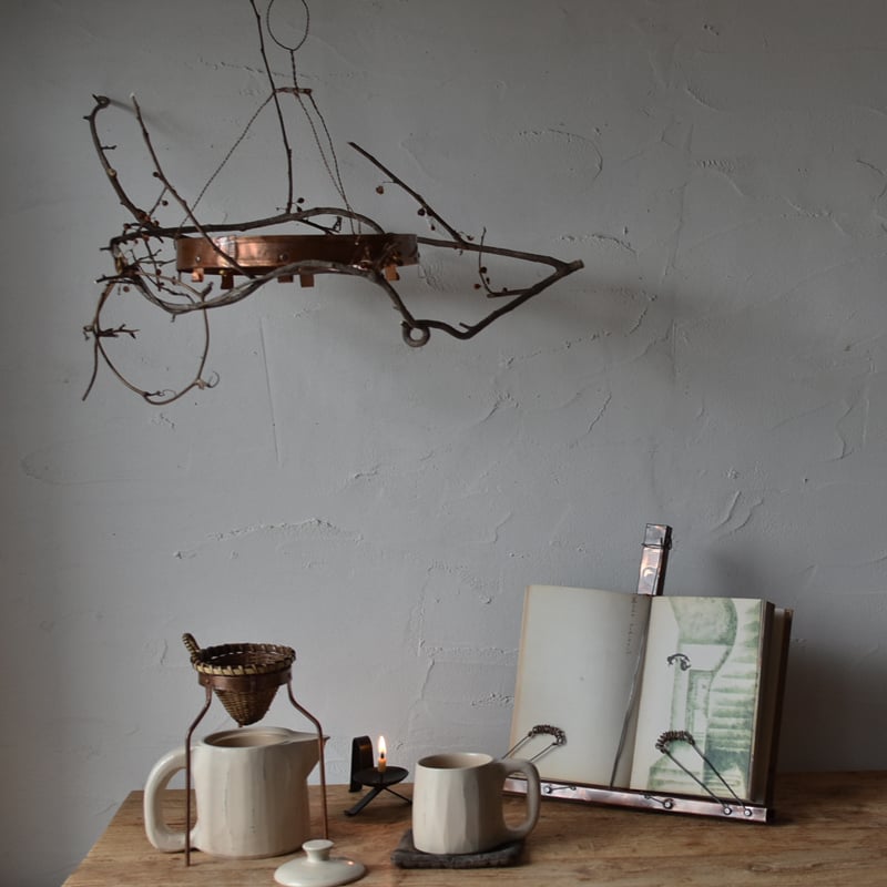 akakane. 銅のハンギングハンガー | ハモニ