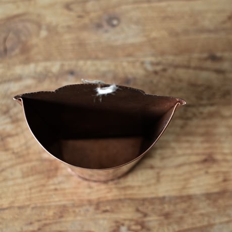 akakane.　銅のround holder