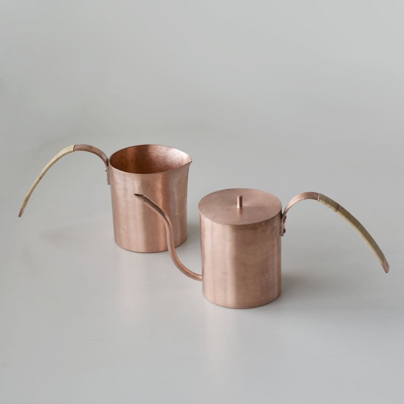 新品 銅製 ドリップポット 楽天市場】珈琲ドリップポット（燕鎚起銅器） 富貴堂 【コーヒーポット