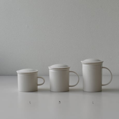 中田雅巳 　蓋付きhandle cup　S・M・L