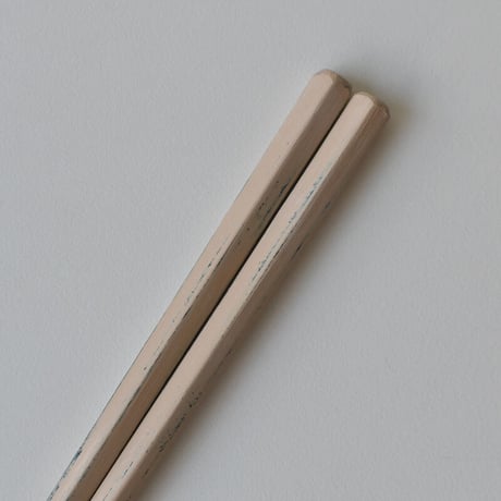 白漆　五角箸