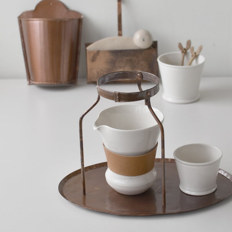 akakane. 銅のドリッパースタンド | ハモニ