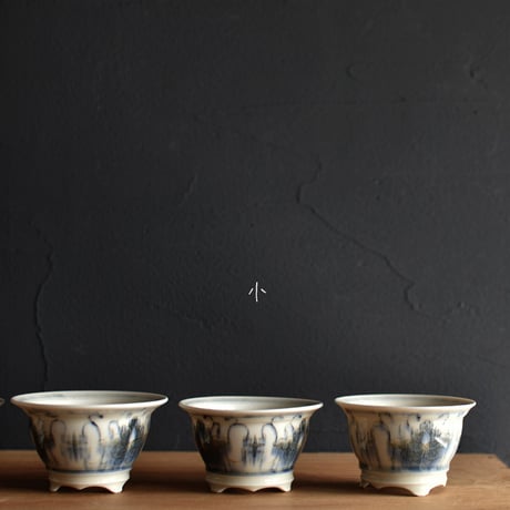 Michael Kelley　盆栽鉢　大・小