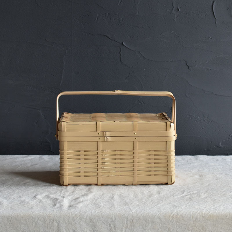 松田由紀 角物 持ち手・蓋付 長方M 送料無料 | ハモニ