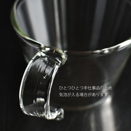 耐熱ガラスのスタックカップ