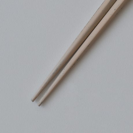 白漆　五角箸