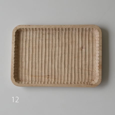 上陽子　我谷盆　12　白木