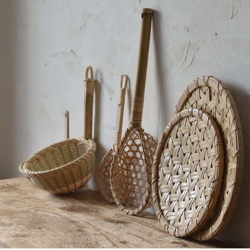 竹編みの掬いざる | ハモニ