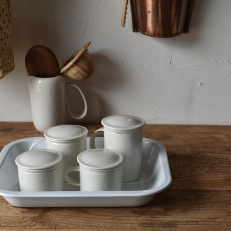 中田雅巳 　蓋付きhandle cup　S・M・L