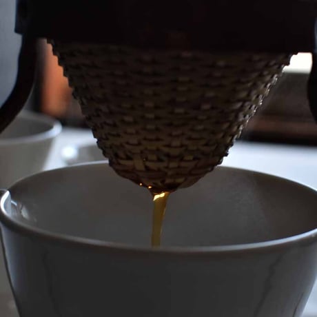 竹編みコーヒードリッパー