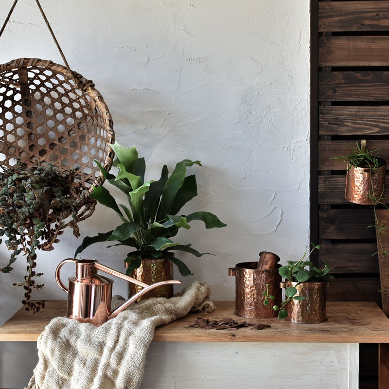 青銅製彫刻付き火鉢 •植木鉢大きめ•鉢カバー•ジャンクガーデン 【公式