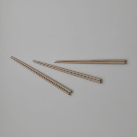 白漆　五角箸