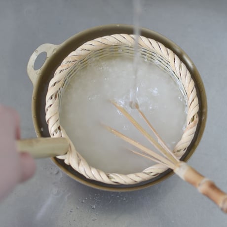 竹編みの掬いざる