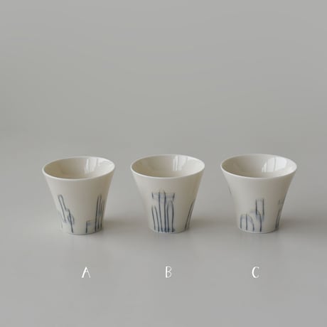 マイケル・ケリー　安南手　幾何学　茶杯