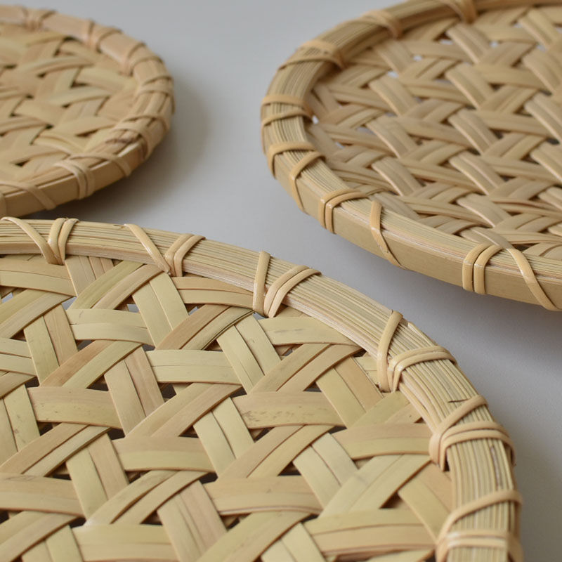 脚付鉄線編ざる 大 Ф26 | ハモニ