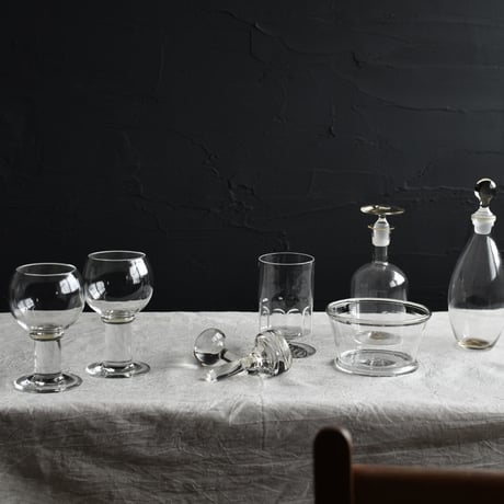 小寺暁洋　thick stem glass 別注