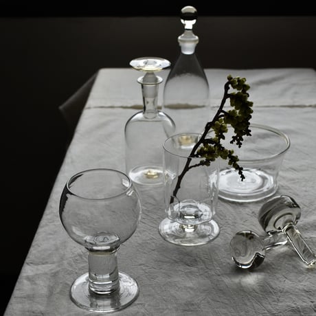 小寺暁洋　thick stem glass 別注
