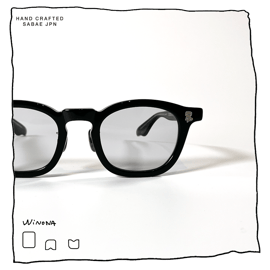 小物 SORRY A BOOTLEG OPTICAL 5.0 WINONA Black SORRY a Bootleg Program WINONA BLACK