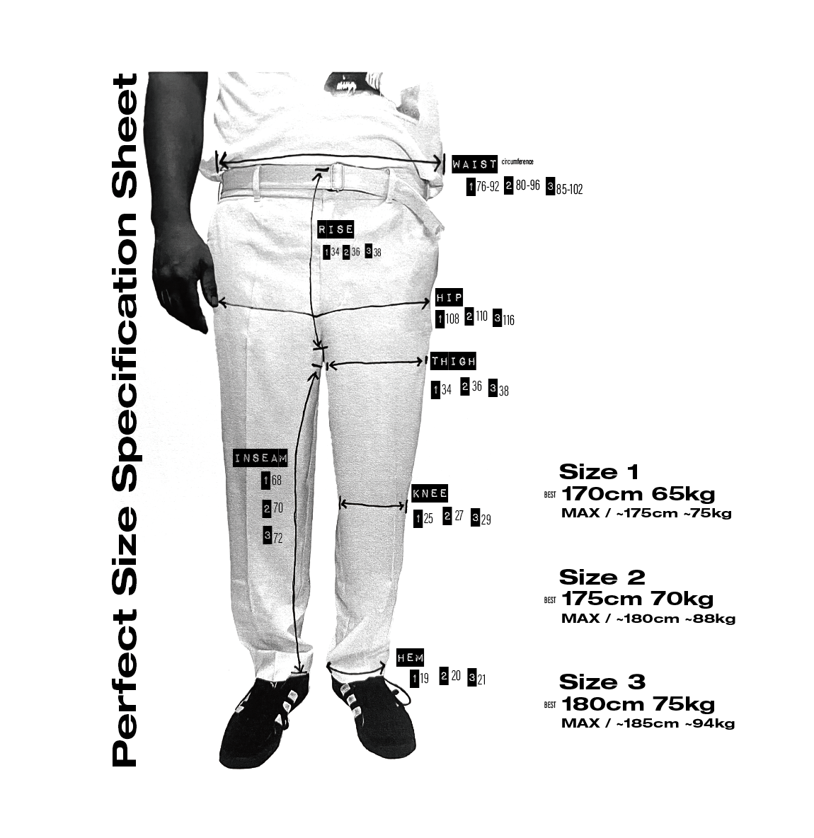 パンツ PERV UNCLE SLACKS 6.0 (BLACK) PERV UNCLE SLACKS 6.0 (BLACK) | Sorry a bootleg