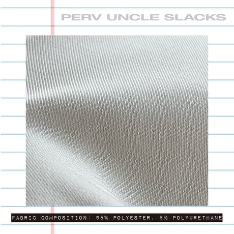 PERV UNCLE SLACKS 6.0 (BLACK)