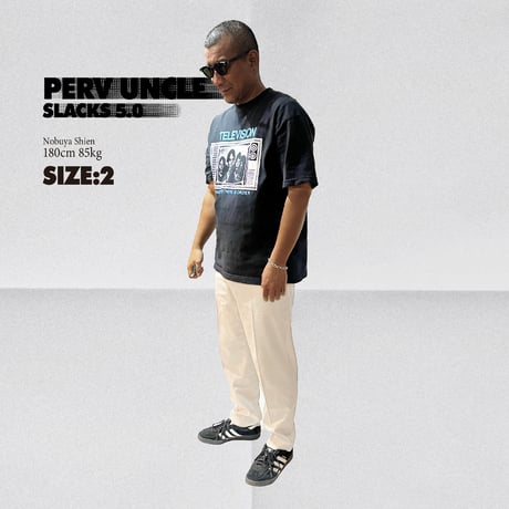 PERV UNCLE SLACKS 5.0 (WHITE)
