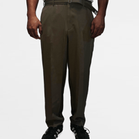 PERV UNCLE SLACKS 6.0 (BROWN GRAY)