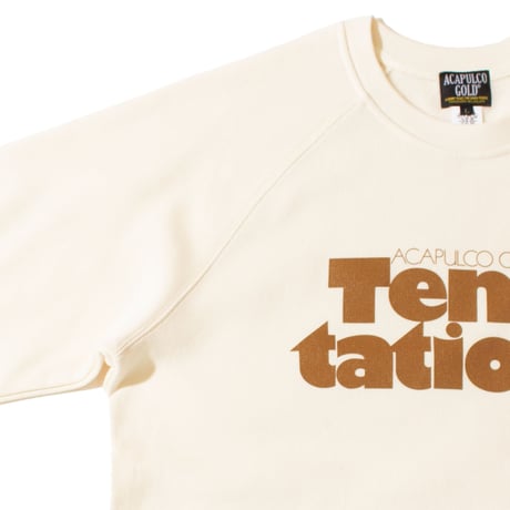 ACAPULCO GOLD / TEMPTATIONS RAGLAN SLEEVE CREW SWEAT (4colors)