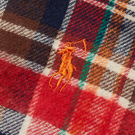 RULER / Death Dealer Flannel Pullover Shirt (2colors)