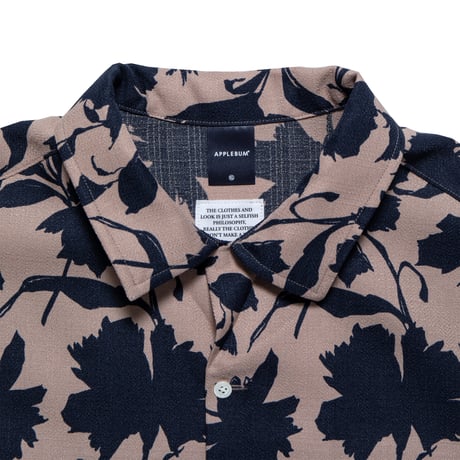 APPLEBUM / ”LEAF MOTIF” OVERSIZE ALOHA SHIRT(2colors)