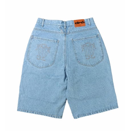 DREAM TEAM / DT Logo Denim Shorts(2colors)