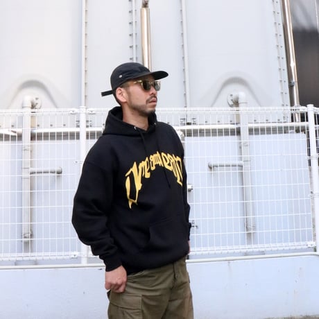 DREAMTEAM / Old Arch logo Hooded Pullover (3colors)
